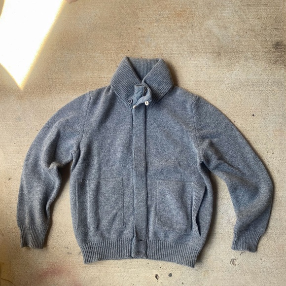 VTG CP Company Wool and Nylon Hooded Sweater - Picture 2 of 9